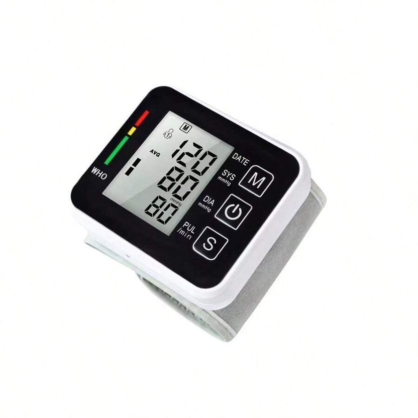 🚀Discount 50% - Electronic Wrist Blood Pressure LCD Monitor