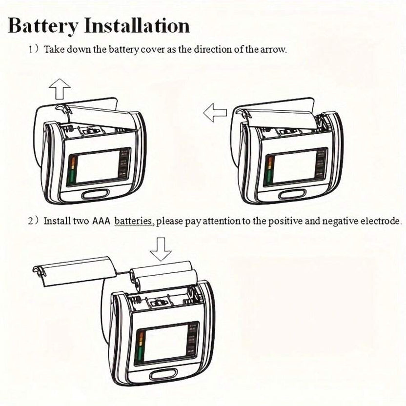 Hot Sale🔥 - Digital Wrist Blood Pressure Monitor – LCD Screen, Portable Case